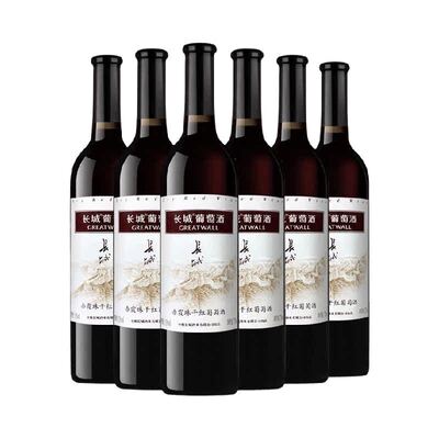长城干红葡萄酒750ml×6瓶×1组