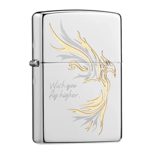 正版zippo打火机飞鸿之宝原力国潮正品煤油防风送礼送男友可定制