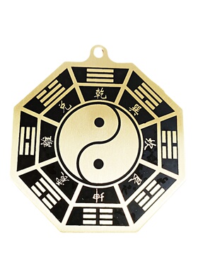 纯铜门口八卦镜凸镜凹镜太极镜