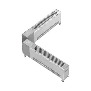 美的石墨烯踢脚线取暖器家用全屋供暖客厅大面积电暖气2025新款