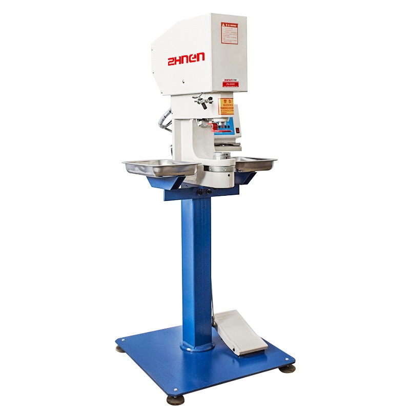 中能重型窗帘压扣机 窗帘广告布帐篷收纳箱冲孔机大冲力打扣机