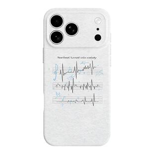 【心跳】浪漫简约五线谱苹果适用iPhone16/17promax手机壳华为P70小米17红米K90情侣vivoX300软iqoo10苹果15