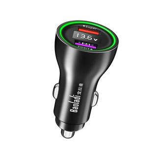 宝拉迪65W超级闪充车载充电器适用OPPO真我华为一加100W快充头80W