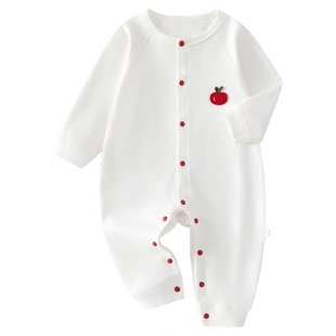 新生婴儿儿衣服a类纯棉婴幼儿连体衣打底衣安阳童装宝宝爬服长袖
