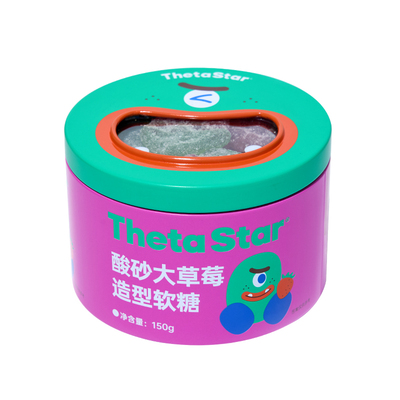 西塔星球酸砂大草莓软糖150g/罐