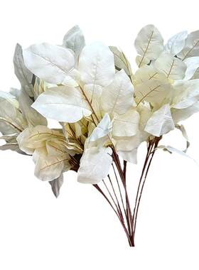 白色仿真花婚庆花排地排花挂花