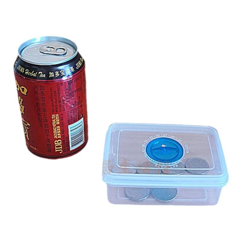 小号长方形学校塑料菜盒幼儿园食品食堂留样标本保鲜微波孔便携盒
