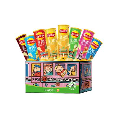 臻选乐事罐装新年薯片礼盒832g