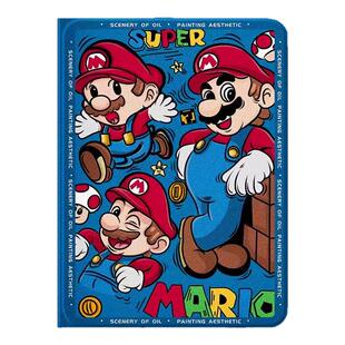 适用于vivopad5pro平板保护壳新款iqoopad5保护套硅胶13英寸pad3pro带笔槽air马里奥动漫防弯2迪仔双面防摔男