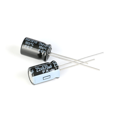原装正品直插电解电容25V470uF