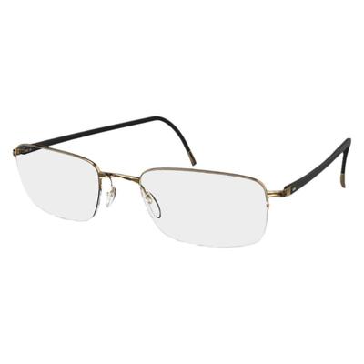 诗乐男士超轻半框钛合金眼镜架