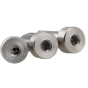 不锈钢内六角塞打螺栓等高螺栓光杆轴套螺钉冶具模型半牙螺钉M3M4