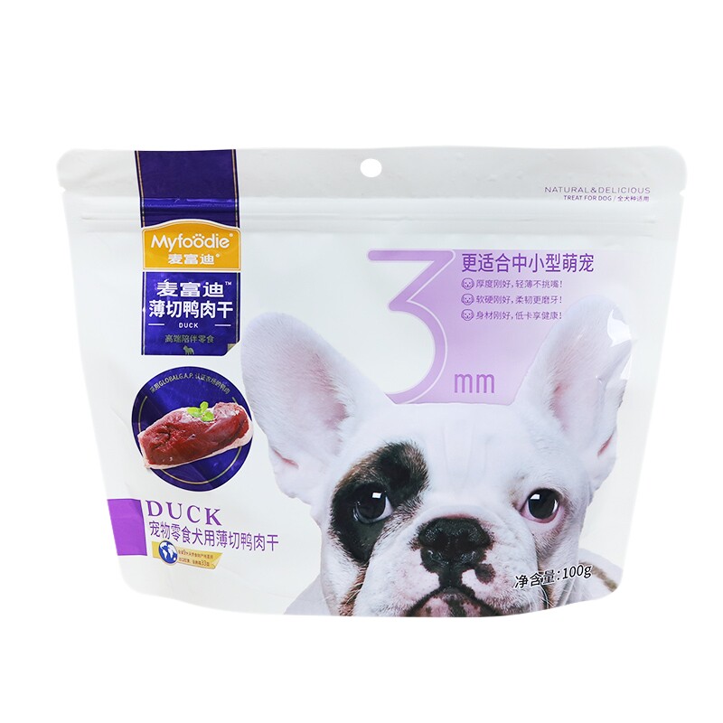 麦富迪狗狗零食薄切鸡肉干鸭肉干