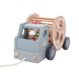 EverEarth拖拉车形状配对盒多孔认知益智早教儿童玩具男女孩1-2岁