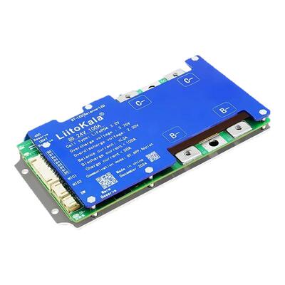 liitokala 磷酸铁锂可连接蓝牙8S 24V100A锂电大电流保护板LiFePO
