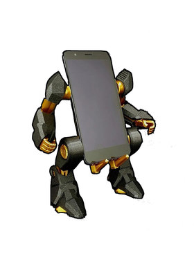 机器人手机支架机械风3D打印桌面