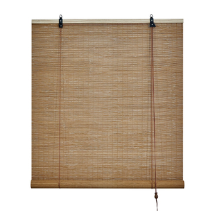 阳台竹帘窗帘门帘遮阳遮光升降卷帘复古茶室民宿装修装饰遮挡帘