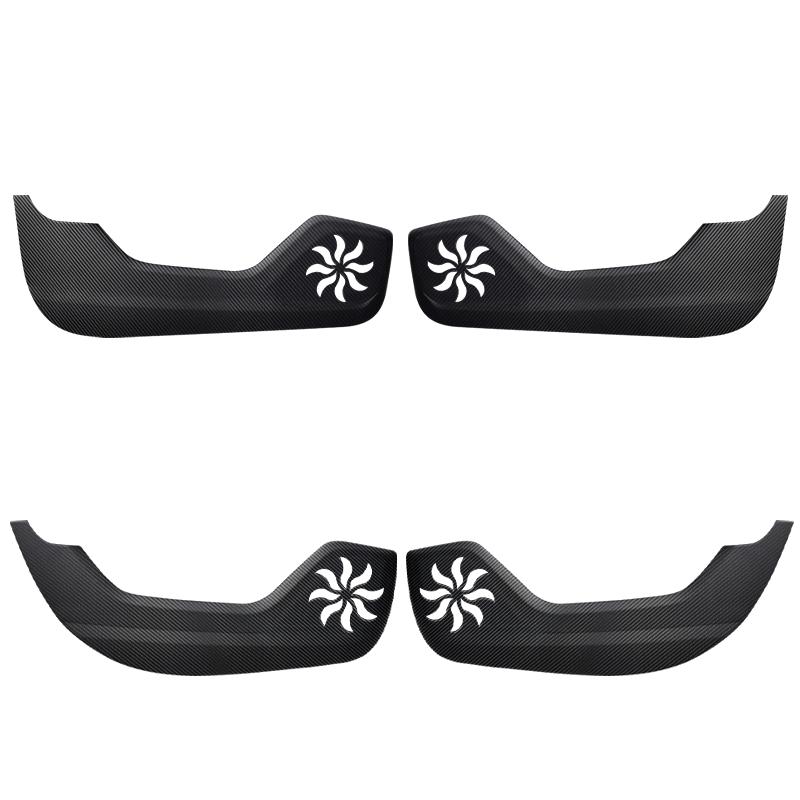 专用23款广汽传祺GS3影速汽车内用品传奇改装饰配件车门防踢垫贴