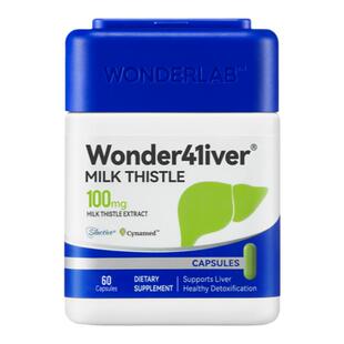 WonderLab奶蓟草护肝片熬夜净肝胶囊肝养男女保健正品官方旗舰店