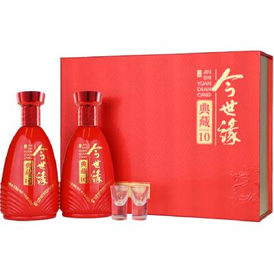 今世缘典藏10多粮精酿500ml*2瓶