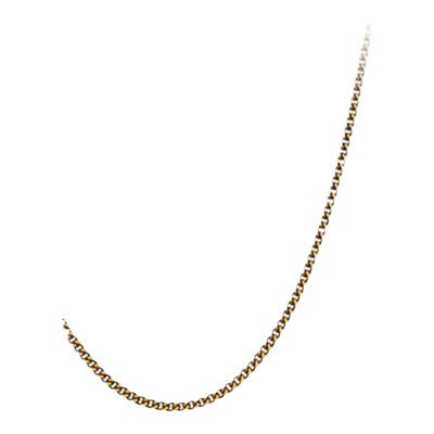 独白拜金主义复古黄金侧身链