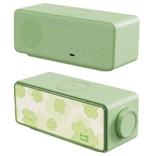 画境白噪音蓝牙音箱桌面摆件无线充电小夜灯家用无线音响创意礼品