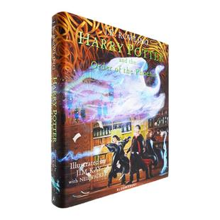 【现货】Harry Potter and the Order of the Phoenix 哈利波特与凤凰社 第五部 英国 彩绘版 Illustrated Edition 精装