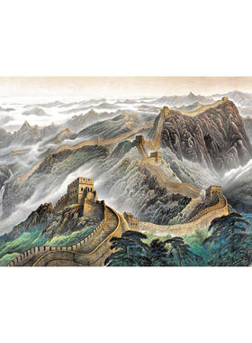 3d长城背景墙壁画【全国上门贴】