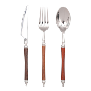 JOJO'S L. PD·Monthly·餐具家用204不锈钢拼接复古刀叉 | 月来