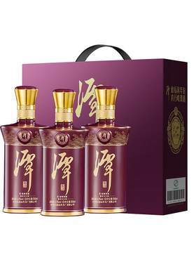 潭酒红得发紫53度酱香型白酒礼盒