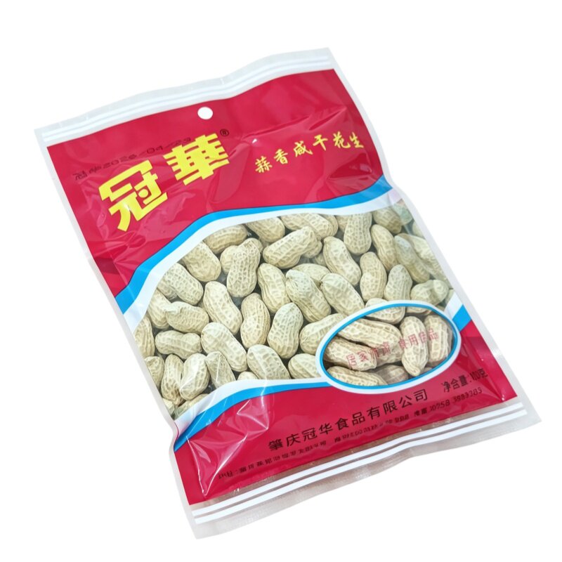 冠华花生100g蒜香味花生白玉咸干