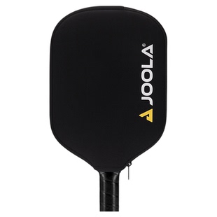 JOOLA优拉匹克球拍套基础款防刮磕拉链黑高弹简约保护套
