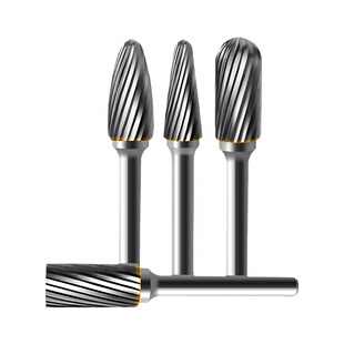 硬质合金旋转锉金属不锈钢铜铝打磨工具金刚铣刀电钻气动钨钢磨头