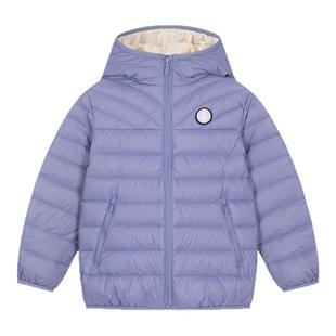 暇步士儿童羽绒服冬季新款男童舒适轻薄羽女童休闲保暖外套