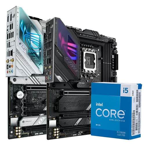 intel/英特尔12600kf/14600k/14600kf板u搭华硕b760重炮手主板cpu