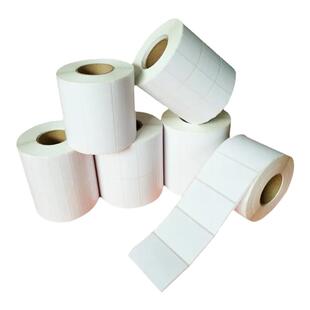 热卖不干胶纸100 90 80 70 60 50 40 30条码纸105x75铜版纸标签纸