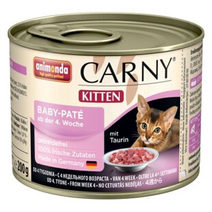 卡昵Animonda carny 卡尼 无谷物湿粮成幼猫罐头200g混拼六罐包邮