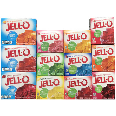 杰乐水果味果冻自制免煮夏季零食