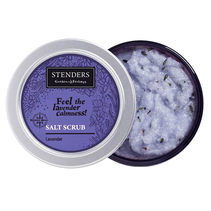 stenders施丹兰薰衣草进口磨砂盐