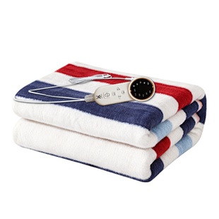 红豆电热毯单人双人电褥子智能调温自动断电双温加大电热毛毯除螨