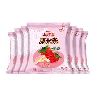 常记上好佳草莓味粟米条6g*20包薯条膨化零食儿童小吃休闲办公室