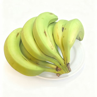 广西现摘青皮甜香蕉香甜营养儿童孕妇放心食产地直发青蕉变软可食