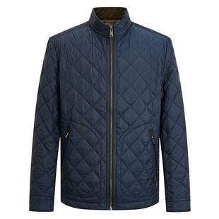 LONDA伦德马冬季新款男士立领棉服棉衣商务休闲保暖时尚夹克外套