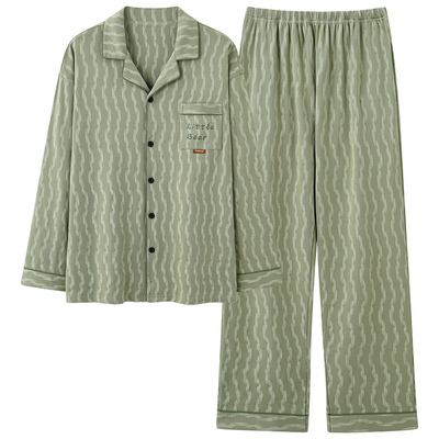 【100%纯棉】睡衣男士亲肤可外穿