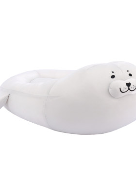 zeze海狮海豹猫窝短毛绒通用