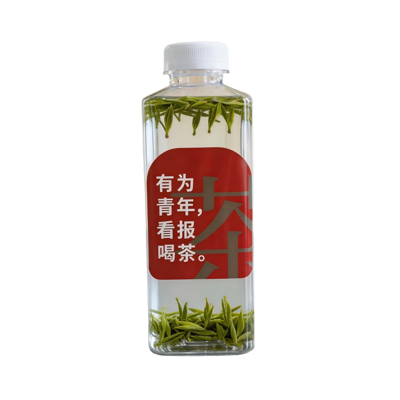 新款冷泡茶瓶塑料网红冷萃茶花茶瓶冷泡瓶一次性玫瑰醋带滤网瓶子