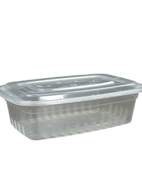 欧式长方盒12001500ml2000ml黑色