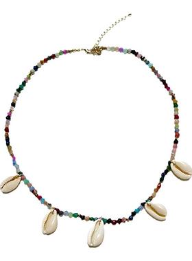 waki恋恋海螺项链原创手工