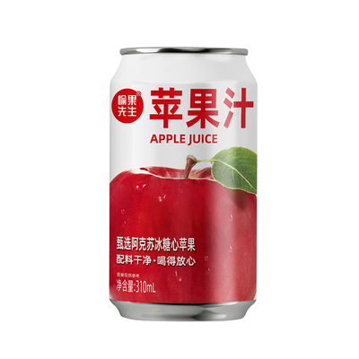 愉果先生苹果汁310ml*8罐
