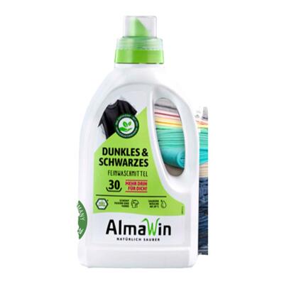 klar德国AlmaWin进口有机深色衣物专用洗衣液牛仔裤护色固色洗涤